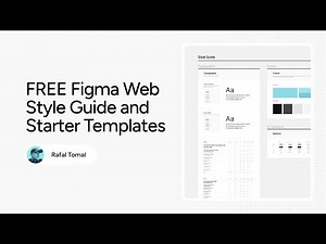 Free Web Style Guide for Figma