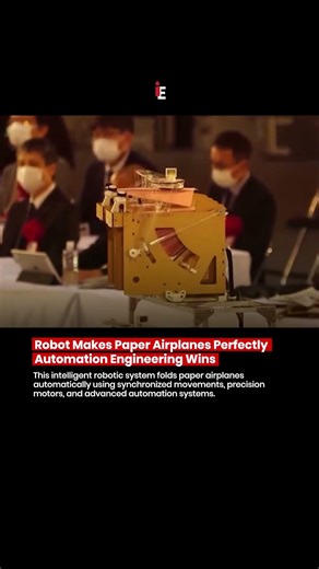 🚨 Robot Makes Paper Airplanes Perfectly 😳 Automation Engineering Wins Again 🚨