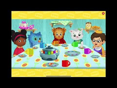 Daniel Tiger Birthday & Tea Party 2 Games | Kids Preschool Toddler Gameplay | PBS App Walkthrough