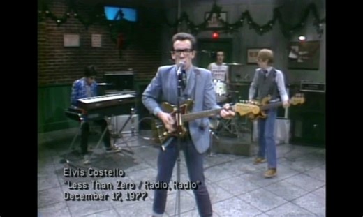 【SNL名场面】Elvis Costello&The Attractions–Radio Radio(Live in SNL 1977)