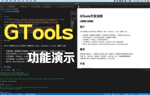 基于Wails开发的跨平台小工具-演示