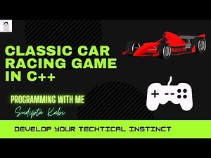 How to make a classic car racing game in c++