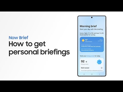 How to use Now Brief | Galaxy AI | Galaxy S25 Series | Samsung
