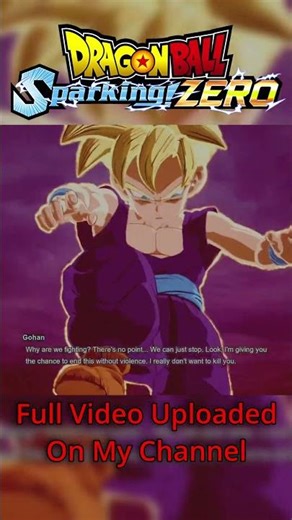 Gohan vs Perfect Cell… But He Won’t Fight | Story Mode Part 1 | #shorts #viral #gaming #dragonball