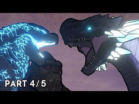 Godzilla and Kong vs Shimo | Animation (Part 4/5) | Godzilla X Kong: The New Empire