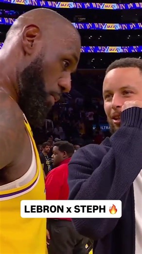 WILL LEBRON AND STEPH TEAM UP SOON? #basketball #nba #lakers