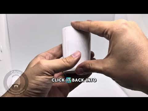 Replacing Battery in DSC PowerG Wireless Motion Detector