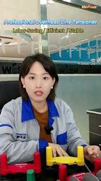 Innovative Insulator Tensioner for Overhead Line – Safer, Faster, and Easier Installation