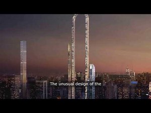 The Big Bend Skyscraper in Manhattan