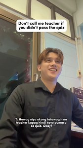 824K views · 24K reactions | Don’t call me teacher if you didn’t pass the quiz 藍 #fyp #ofwlife #Philippines #thailand #fblifestyle #fypシ゚ #fypviralシ #khunkurtofficial | Khun Kurt Official | Facebook