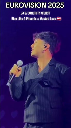 Conchita Wurst & JJ - Rise Like A Phoenix x Wasted Love 🇦🇹 Eurovision 2025