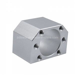 [Hot Item] High Precision CNC Router Aluminum Ball Screw Nut Housing Nut Bracket DSG12h DSG16h DSG20h DSG25h DSG32h DSG40h