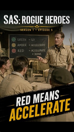 Red Means Accelerate | SAS: Rogue Heroes S1E5 “Episode 5” #shorts #movie
