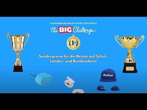 The Big Challenge: Alles Wichtige zum bundesweiten Englisch-Wettbewerb für Schulen.