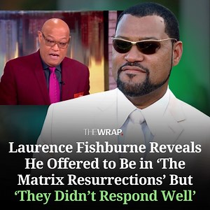 If you missed #LaurenceFishburne’s Morpheus in “The Matrix Resurrections,” you likely weren’t alone. But according to Fishburne himself, he offered to be in the film — he was just turned down. Read more: https://www.thewrap.com/laurence-fishburne-offered-to-be-in-matrix-4/ | TheWrap