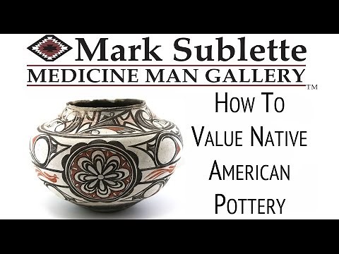 Valuing Native American Indian Pottery