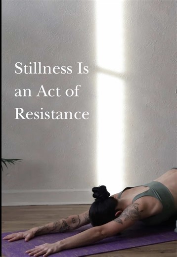 Stillness gives us the space to unplug from the relentless stimulation of modern life. Our bodies are constantly absorbing: the harsh buzz of fluorescent and LED lights, endless notifications, social media scrolling, breaking news alerts, city sirens, crowded commutes, blaring music, advertisements vying for attention, and the subtle hum of machines around us. Even the chatter of voices in public spaces infiltrates our nervous system. When we are continuously processing all of this, our bodies n