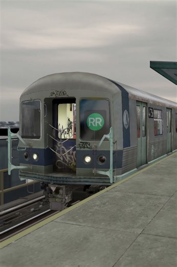OpenBVE Shorts: R42 R Train departing Astoria Blvd 🚇🗽 #shorts #fyp #nycsubway