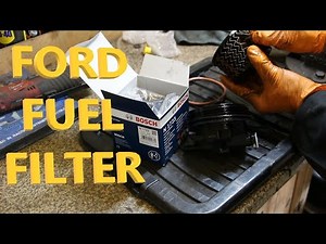 How to replace the fuel filter on Ford Kuga - Ford Kuga (C520, MK 2)
