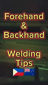 153K views · 3.6K reactions | Welding Tips Forehand & Backhand | Joerie A. Montefrio | Facebook