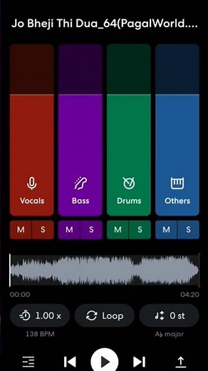 How to remove vocals from a song in bandlab #bandlab