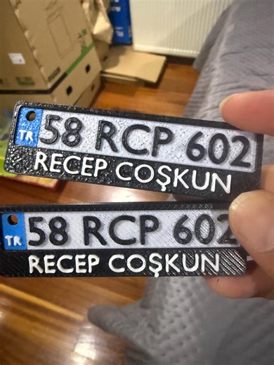 Personalized Mini License Plate Keychain - Etsy UK