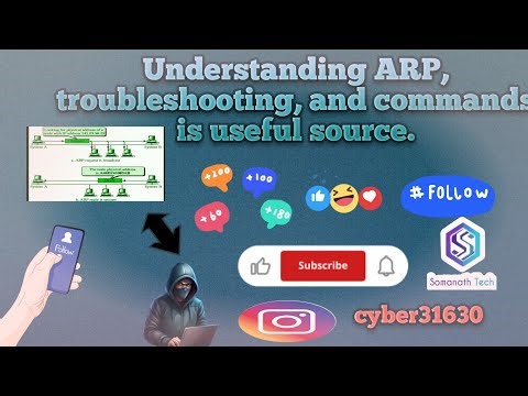Understanding ARP and troubleshooting commands is useful thinking💻👈.