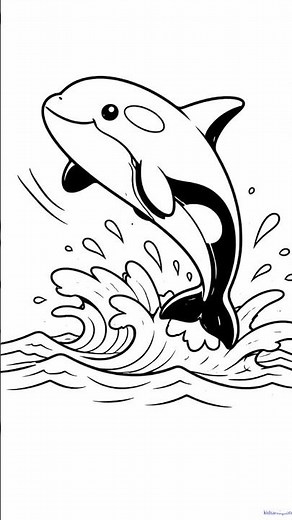 The Coolest Ocean Animal Just Became the Cutest Coloring Pages | 11 Orca Whale Free Downloads