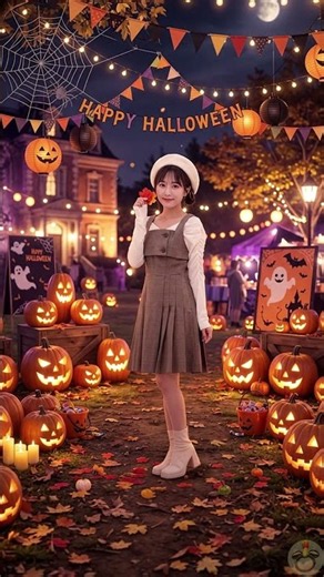 坂口渚沙さん応援AI編集動画 "HAPPY HALLOWEEN 2026"