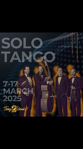 Solo Tango Orquesta, one of the world’s unquestionably best quartets, will be with us again, playing every song with a flawless and impeccable performance, one of the constants of TangoIstanbul. March 07-17, 2024 Istanbul. #tangotoistanbul #solotangoorquesta #solotangoorchestra #tangotoistanbulunitesitall | TanGO To Istanbul