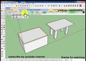 7.5K views · 38 reactions | Sketchup | How to use Round Corner Plugin | Tips & Tricks SUSCRIBE MY CHANNEL FOR MORE VIDEOS https://www.youtube.com/channel/UC0VcWLYuTBgvumxlGeDlwSA?sub_confirmation=1 | Sketchup Tutorials | Facebook