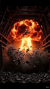 ⚡⚡ Massive Coal Mine Explosion! People Thrown by Collapsing Mine