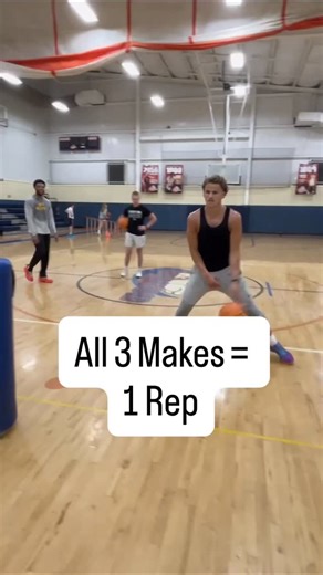 ICE ACADEMY ❄️ on Instagram: "The drill teaches you more than different ways to score - it also forces you to stay locked in, and make all 3 baskets to secure a good rep #PREPARATION> #viral #hoops #ice #pgh #training #summerpain #motivation"