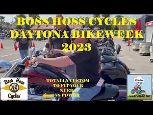 Boss Hoss Cycles Daytona Bikeweek 2023
