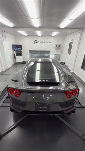 3.3K views · 588 reactions | It’s time to get to work on this 812 Superfast!  With our baseline testing complete in the VF Power Cell, we now have the data we need to validate our installation of our Titanium Exhaust & Performance ECU Software. 壟 Let’s get it going! 朗 - sales@vfengineering.com - #vfengineering #vfexhaust #vfsuspension #ferrari #ferrari812 | VF Engineering | Facebook