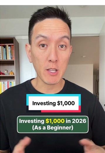 How to Invest $1,000 in 2026 in the Stock Market 👇# 1st I’m investing $500 dollars into an S&P 500 ETF like $VOO or $SPY. 2nd, I’m adding $200 of QQQ - that’s the ETF giving you exposure to tech and software companies. Next, I’d put $150 into individual stocks. I’m choosing stocks that I think will be around in 40 years, think of your Apple’s, Google’s, and JP Morgans of the world. It’s important to not buy any speculative or penny stocks. My last $150 will stay in high yield savings or in cash