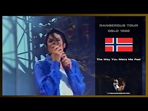 Michael Jackson - The Way You Make Me Feel - Live Oslo 1992 - HD