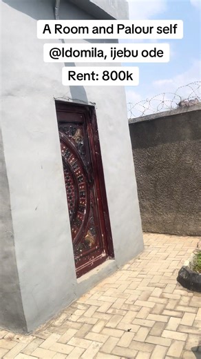 Spacious Room & Parlour Self-Contained Apartment in Idomila