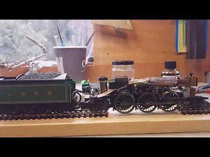 Hornby live steam Flying Scotsman first steaming