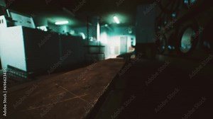 aged and worn vintage wash and dry laundromat