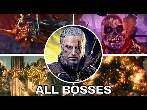 The Witcher 2: Assassins of Kings - All Bosses + Ending [4K 60FPS UHD]