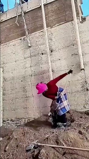 Traditional Rammed Earth House Construction