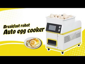 breakfast robot/auto egg cooker/smart kitchen