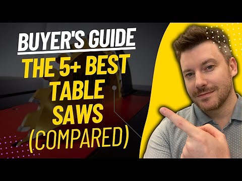 TOP 5 BEST TABLE SAWS - Table Saw Review (2023)