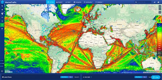 Navi in Tempo Reale: Segui il Traffico Marittimo con il Nostro Radar