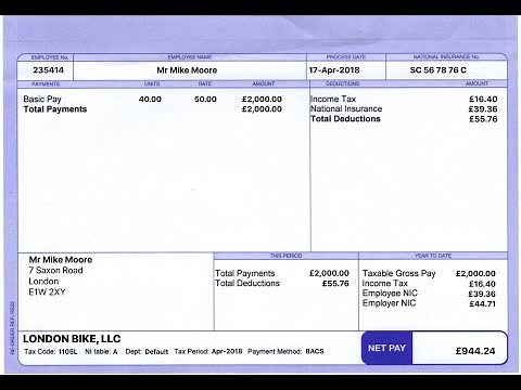 How to make UK Paystub Maker Payslip Paycheck for free
