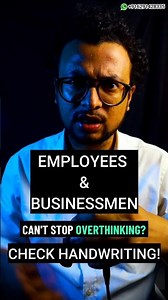 Reduce OVERTHINKING by Changing HANDWRITING!