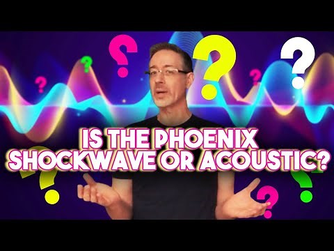 Is The Phoenix a "Shockwave" or "Acoustic Wave" Device? ED Studies Use "Shockwave", Same Results?