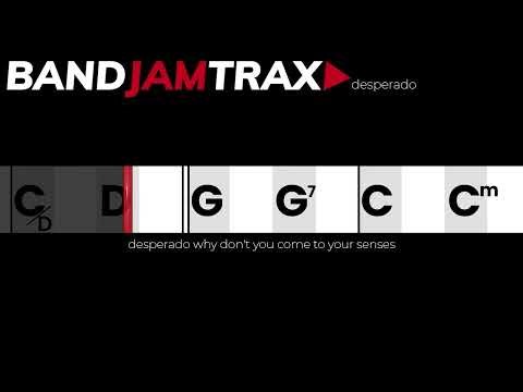 Desperado by Eagles | BANDJAMTRAX EASY GUITAR |