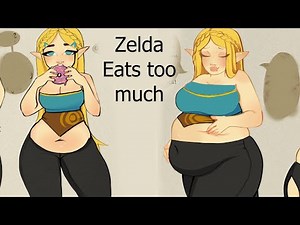 Zelda Eats too Much Dubious Food (Comic Dub)